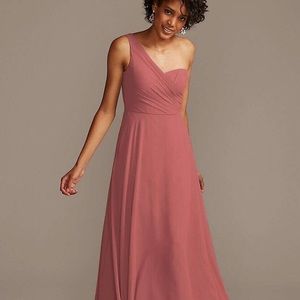 One shoulder brides maids dress WORN ONCE